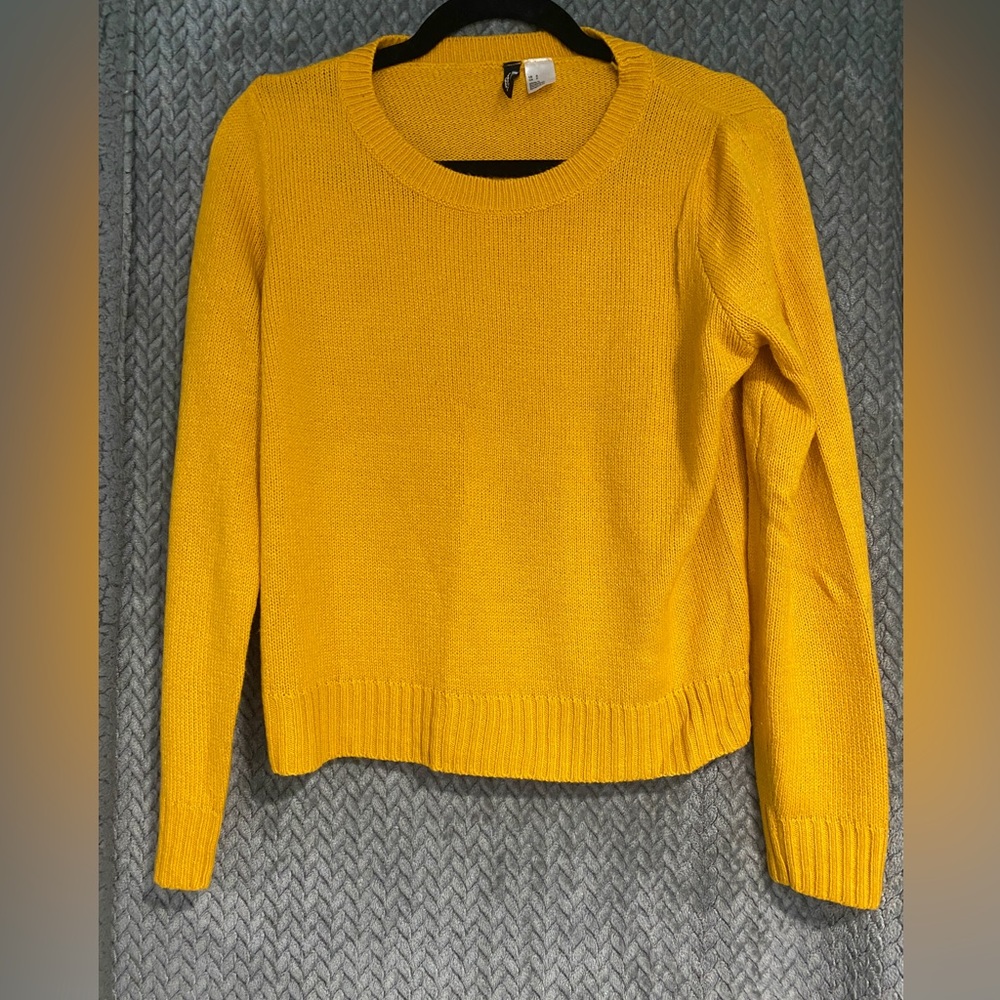 H&M Divided - Yellow Sweater - Small